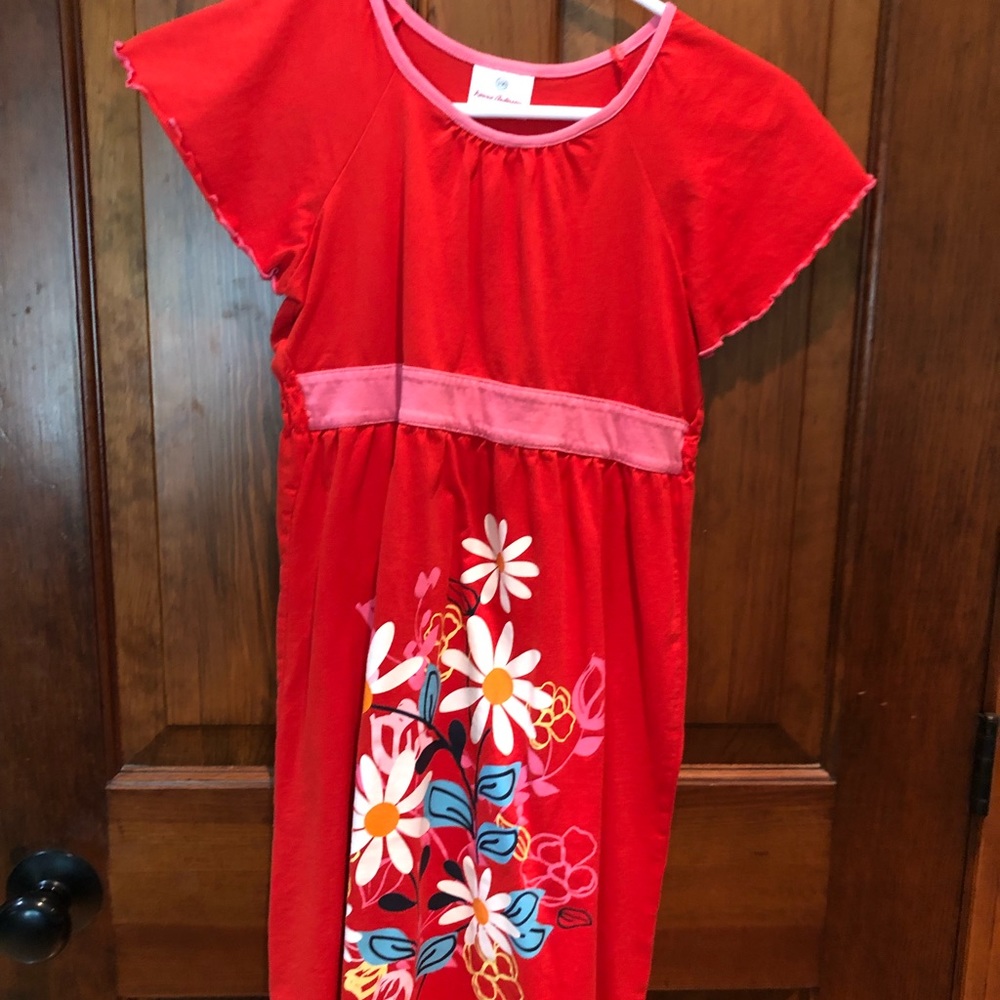 Hanna Andersson flower dress sz 150